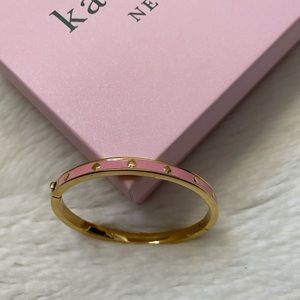Kate Spade Pink Logo Bracelet